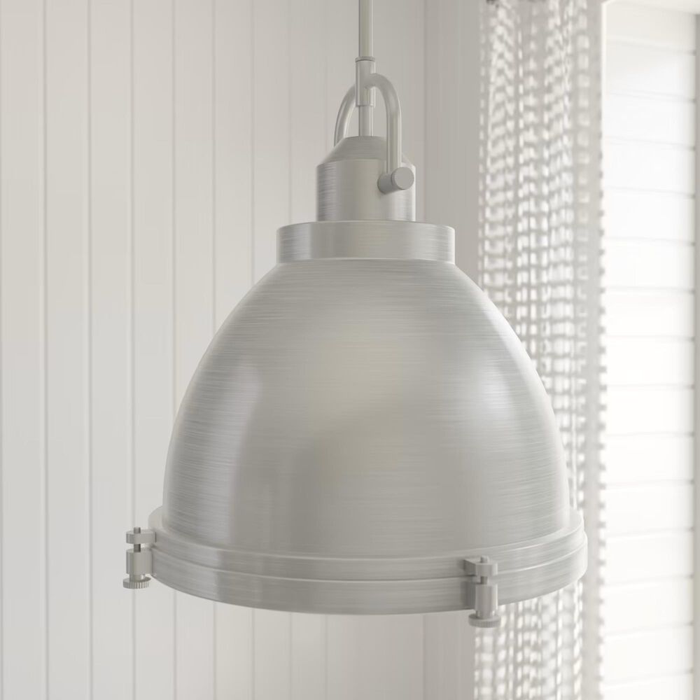 Hunter Bridgemoor 3-Light Pendant in Brushed Nickel, , large