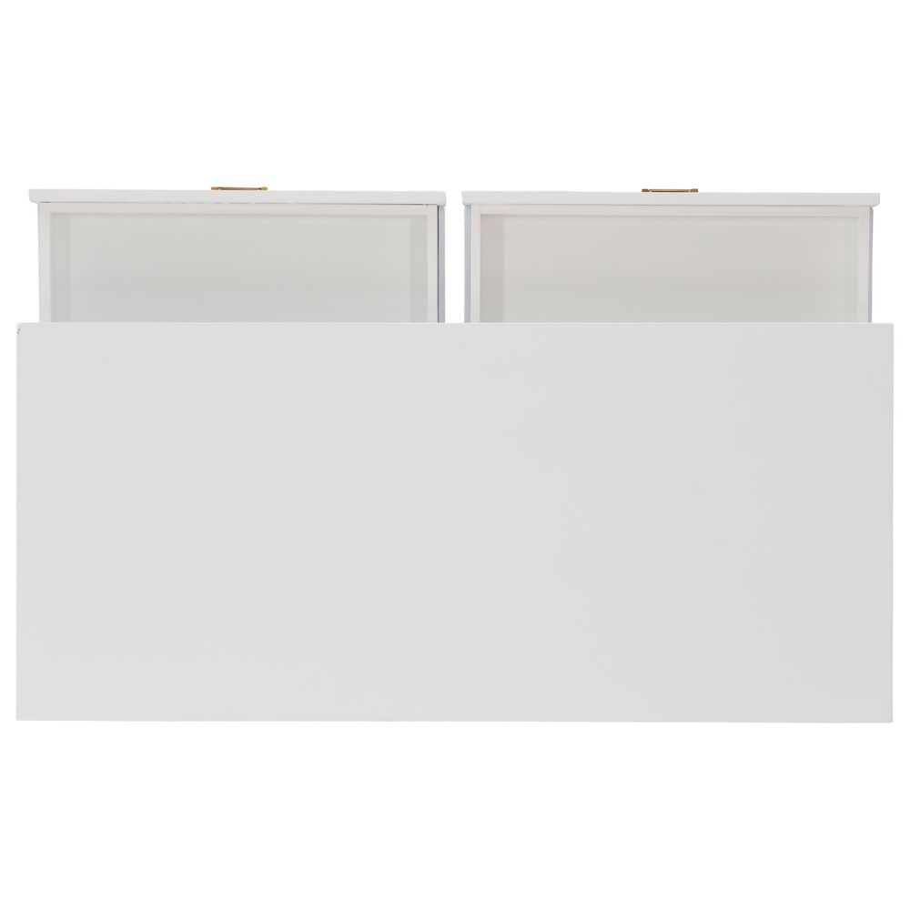 Linon Home Decor Peggy Writing Desk in White, , large