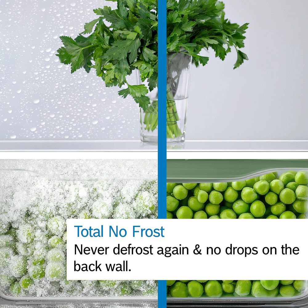 Bosch 500 Series 21.6 Cu. Ft. French Door Bottom Mount Refrigerator in Stainless Steel, , large