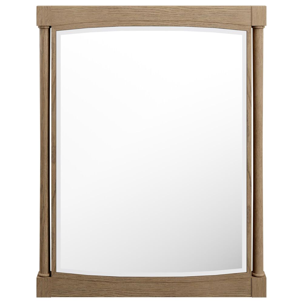 James Martin Kinnsden 30" Rectangular Mirror in Weathered Oak, , large