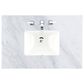 James Martin Vanities Breckenridge 48" Single Bathroom Vanity in Smokey Celadon with 3 cm Carrara White Marble Top and Rectangular Sink, , large