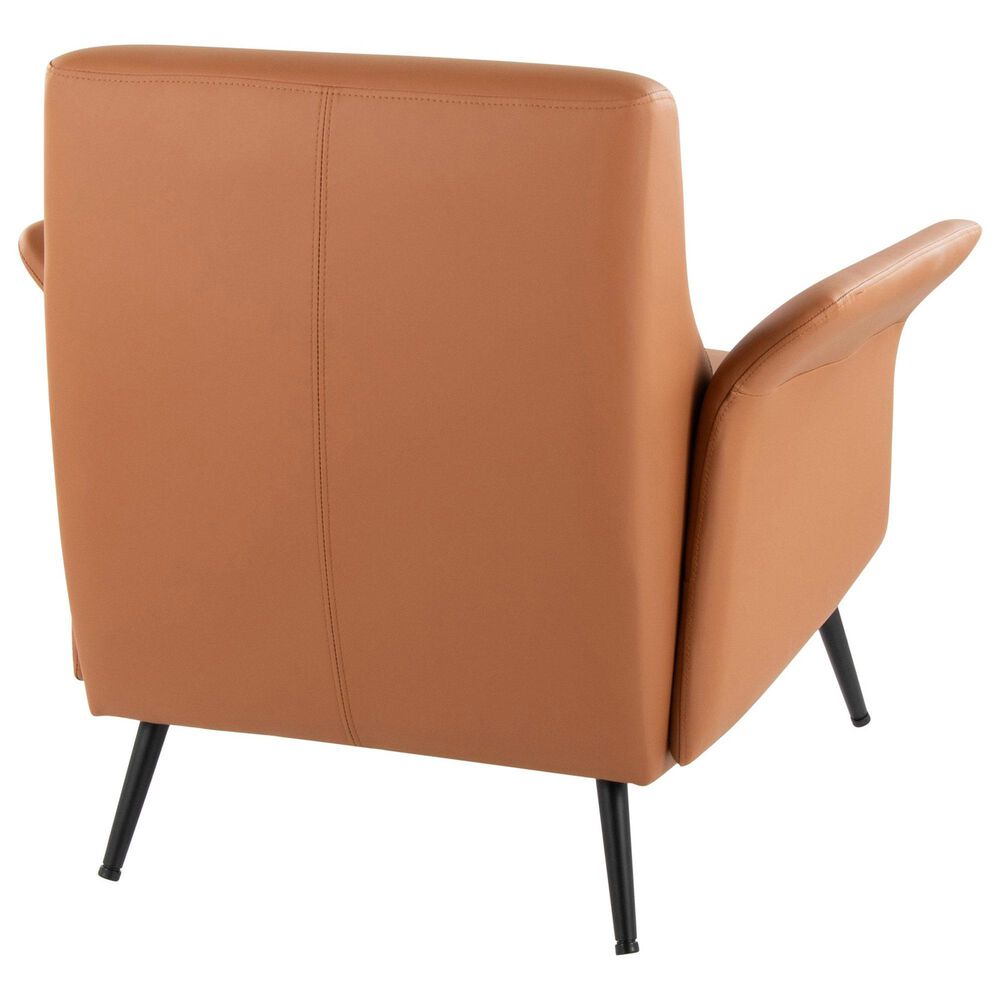 Lumisource Petal Accent Chair in Camel, , large
