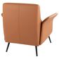 Lumisource Petal Accent Chair in Camel, , large