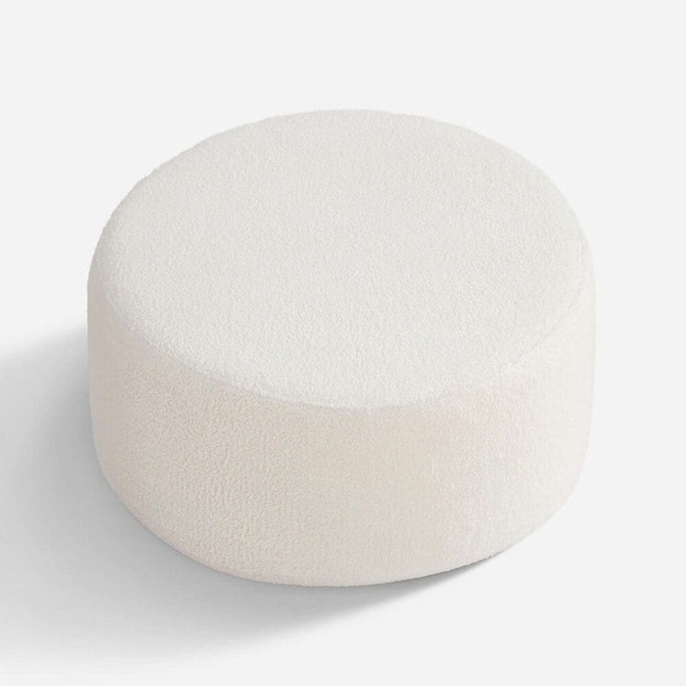 Sunday Citizen Rowan Ottoman in White, , large