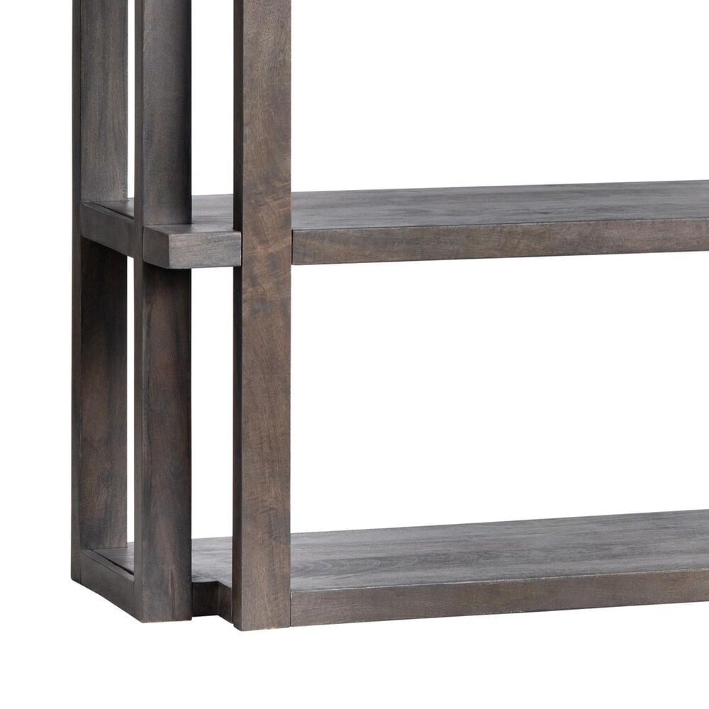 Crestview Collection Monticito 4-Shelf Etagere Bookcase in Brown, , large