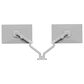 Kanto Dual Monitor Desk Mount for 17" - 35" Displays in White, , large