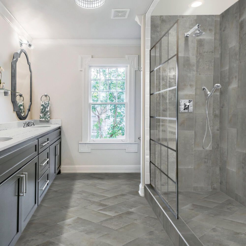 Dal-Tile Emergent EM32RCT1224LP Aluminum 12&quot; x 24&quot; Porcelain Tile, , large