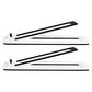 Kanto Angled Desktop Speaker Stand for Small Speakers in White (Set of 2), , large