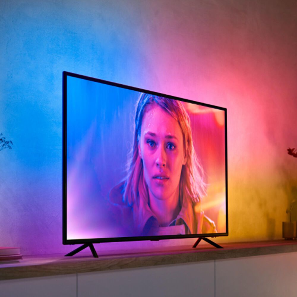 Philips Hue 55&quot; Play Gradient Lightstrip + Hue Bridge 2.0 &#40;2nd Gen&#41; Bundle, , large