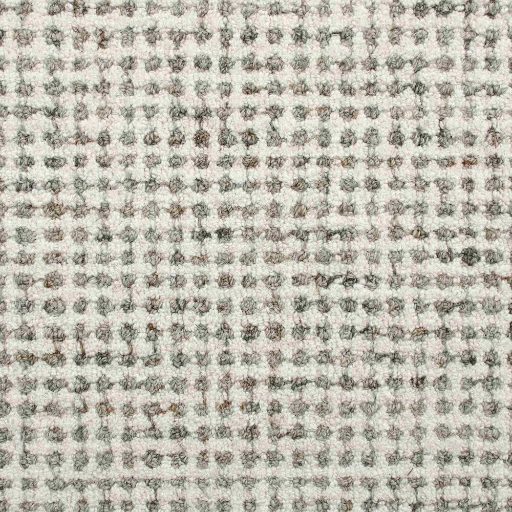 L&amp;R Resources Criss Cross 82378GRY Gray 10&#39; x 14&#39; Area Rug, , large