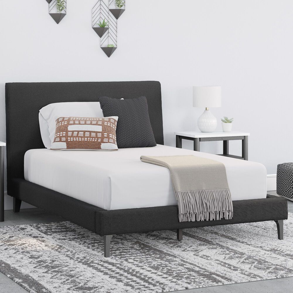 Ashley Cadmori Full Upholstered Bed in Black, , large