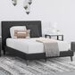 Ashley Cadmori Full Upholstered Bed in Black, , large
