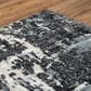 RIZZY Elite 9" x 12" Gray, Denim and Charcoal Area Rug, , large