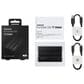 Samsung 2TB T7 Shield Portable External SSD in Black, , large