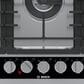 Bosch Benchmark 30" Gas Cooktop in Stainless Steel, , large