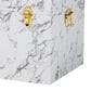 Baxton Studio Brenta Lift-Top Storage Trunk in White and Grey, , large