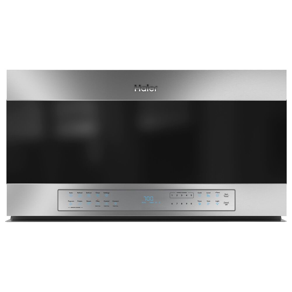 Haier 30" Smart Over-the-Range Microwave Oven in Stainless Steel, , large