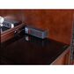 Imperial Ashton Bar Cabinet in Nut Brown, , large