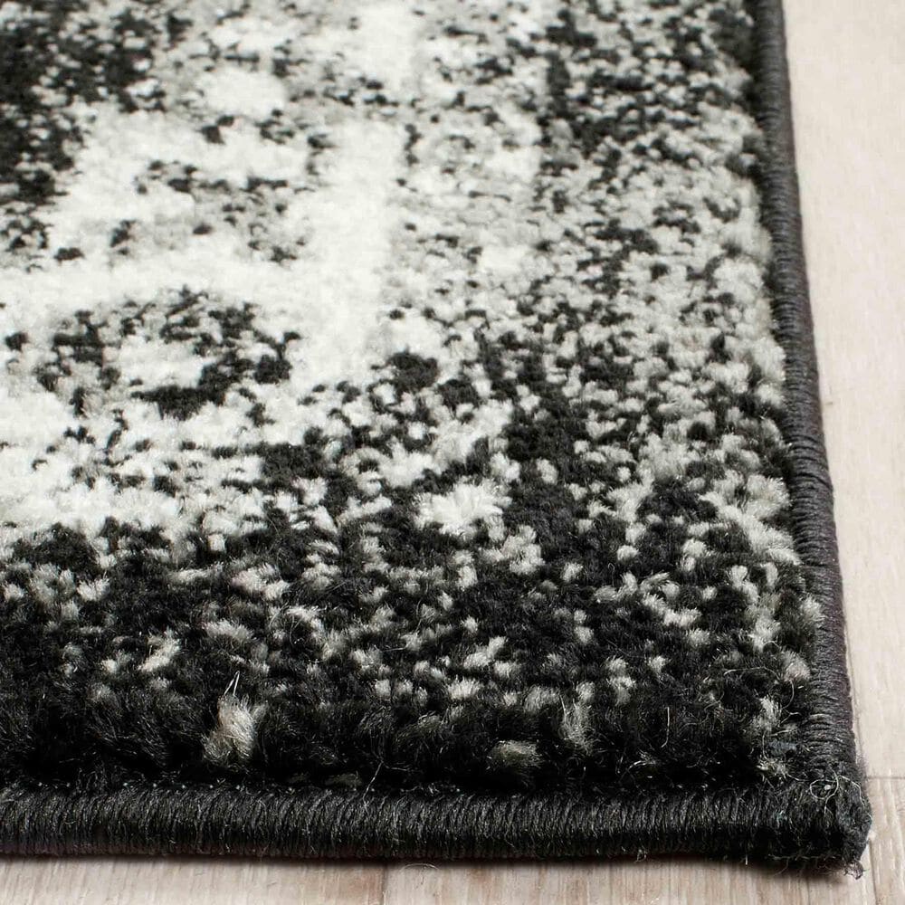 Safavieh Evoke EVK256R 10&#39; x 14&#39; Black and Grey Area Rug, , large