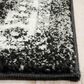Safavieh Evoke EVK256R 10" x 14" Black and Grey Area Rug, , large