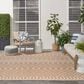 Nourison Positano Southwestern Jute 9" x 12" Indoor/Outdoor Area Rug, , large