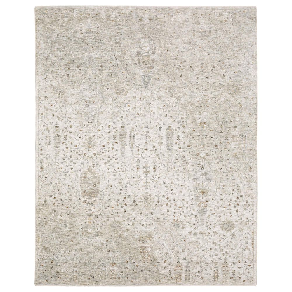 Oriental Weavers Avalon Ivory and Beige 2"7" x 7"7"Runner, , large