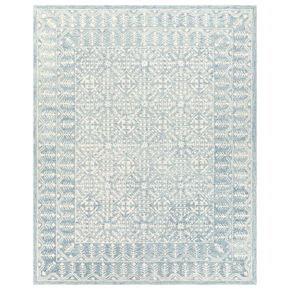 Surya Granada GND-2316 8' x 10' Pale Blue, Beige and Sky Blue Area Rug, , large