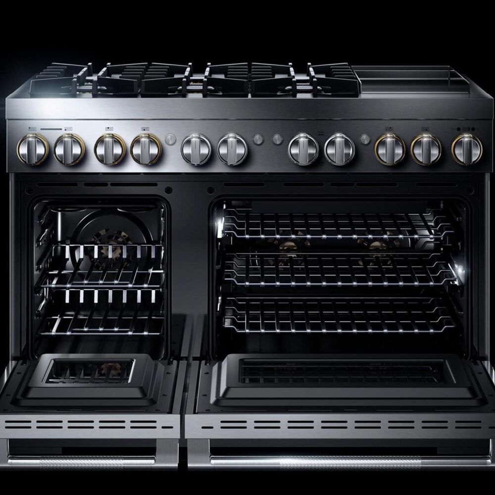 JennAir Rise 48&quot; Professional Range with Griddle in Stainless Steel, , large