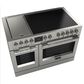 Fulgor Milano Sofia 6.5 Cu. Ft. 48" Professional Induction Electric Range in Stainless Steel, , large