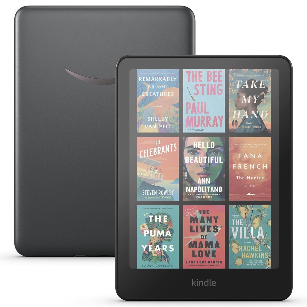 Amazon Kindle Colorsoft Signature Edition E-reader 7" 32GB in Metallic Black | Wi-Fi, , large