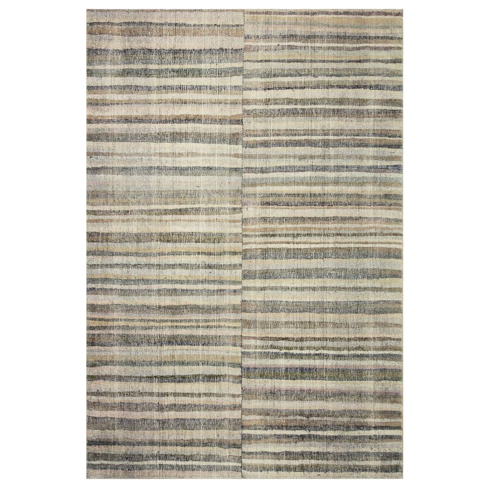 Chris Loves Julia x Loloi Humphrey 2" x 3"6" Natural and Moss Area Rug, , large