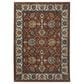 Oriental Weavers Aberdeen Border Dance 7"10" x 10"10" Red Area Rug, , large