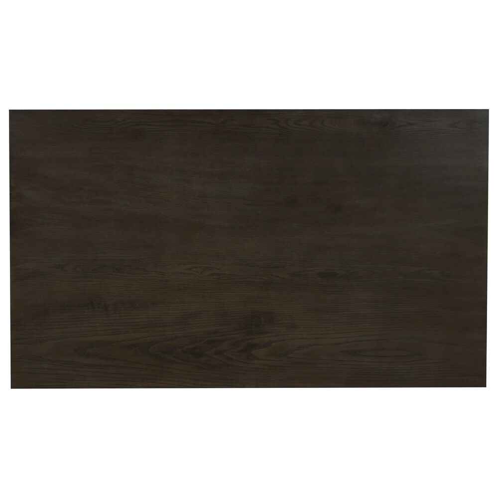 Linon Home Decor Willow Dining Table in Burnished Smoke and Teal - Table Only, , large