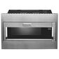 KitchenAid 1000 Watt Built-In Low Profile Microwave with Standard Trim Kit in Stainless Steel, , large