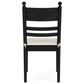 Riverside Furniture Calhoun 7-Piece Rectangular Dining Set in Whiskey Oak and Ebony Whiskey Oak, , large
