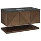 James Martin Vanities Marcello 48" Single Bathroom Vanity in Chestnut with 3 cm Charcoal Soapstone Quartz Top and Rectangular Sink, , large
