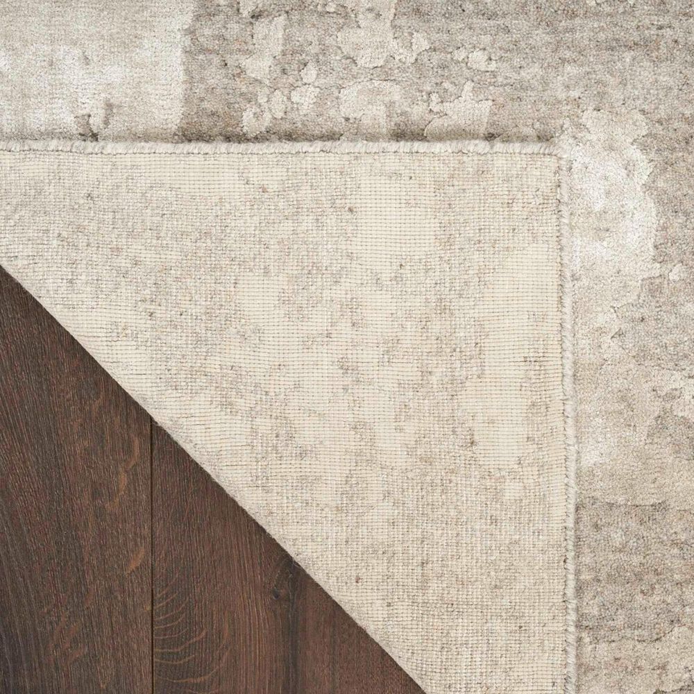 Nourison Harmony 2&#39; x 3&#39; Silver and Grey Area Rug, , large
