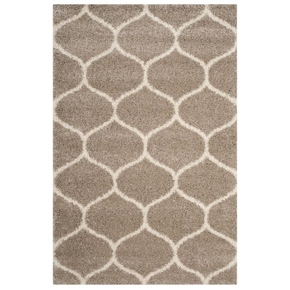 Safavieh Hudson Shag SGH280S-8 8&#39; x 10&#39; Beige/Ivory Area Rug, , large