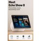Amazon Echo Show 8 Smart Display with Spatial Audio in Glacier White, , large