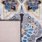 Safavieh Riviera 6"7" Square Grey and Light Blue Area Rug, , large