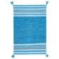 Safavieh Montauk MTK215M 4" x 6" Blue and Grey Area Rug, , large