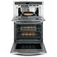 GE Profile 2- Piece Kitchen Bundle with a 30" Gas Cooktop and a 30" Built-In Combination Microwave/Wall Oven in Stainless Steel, , large