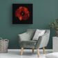Timberlake Lotte Gronkjar "One Fresh Poppy" 35" x 35" Canvas Art, , large