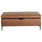 Interlochen Storage Ottoman in Copley Brown, , large