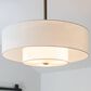 Hunter Brookside Jasmine Roth 30" Fandelier with LED Light in Luxe Gold, , large