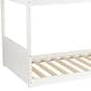 Linden Boulevard Dalton Low Profile Twin Bunk Bed in White, , large
