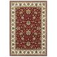 Oriental Weavers Kashan 4929R 9"10" x 12"10" Red Area Rug, , large