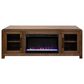 Legends Home Haven 65" Fireplace TV Stand in Bourbon Oak, , large