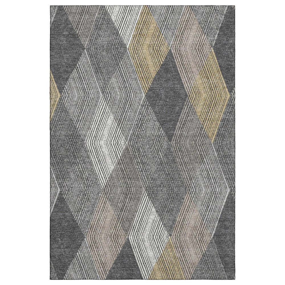 Dalyn Rug Company The Reserve TR11 Charcoal 9" x 12" Indoor/Outdoor Area Rug, , large