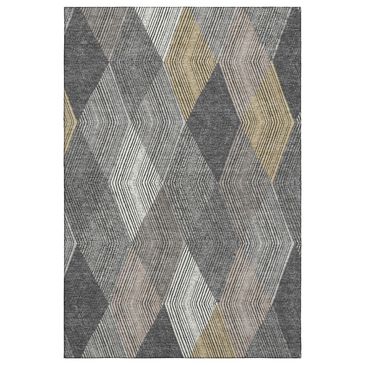 Dalyn Rug Company The Reserve TR11 Charcoal 9" x 12" Indoor/Outdoor Area Rug, , large